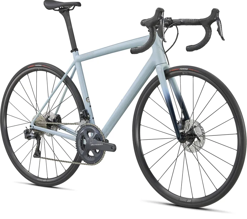 2021 Specialized Aethos Expert Road Bike - Gloss Ice Blue/Teal Tint/Flake Silver-1