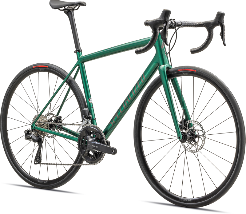 2024 Specialized Aethos Comp Shimano 105 Di2 Road Bike - Pine - Size 54cm-1