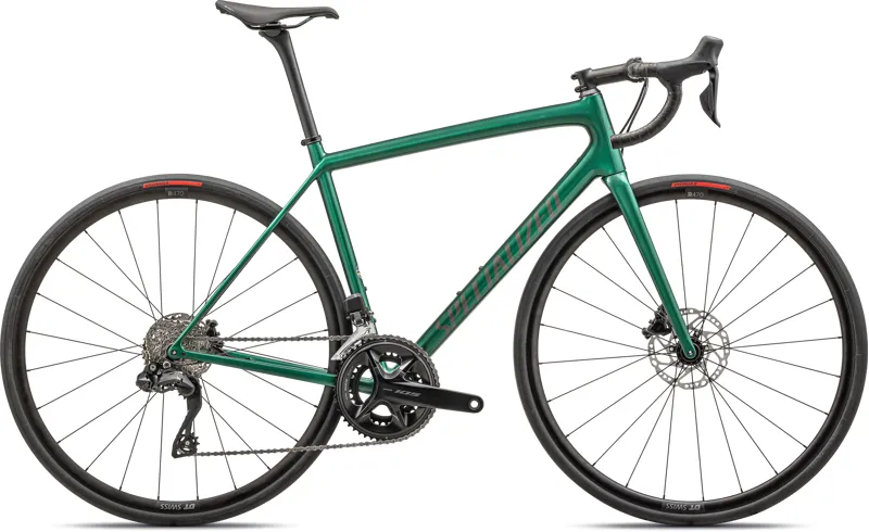 2024 Specialized Aethos Comp Shimano 105 Di2 Road Bike - Pine - Size 54cm