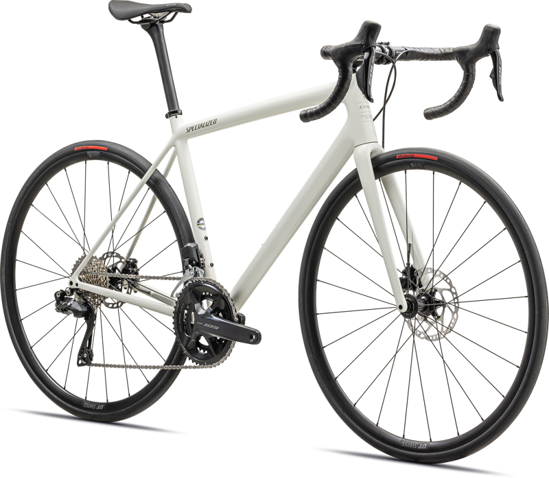 2024 Specialized Aethos Comp Shimano 105 Di2 Road Bike - White - Size 58cm-1