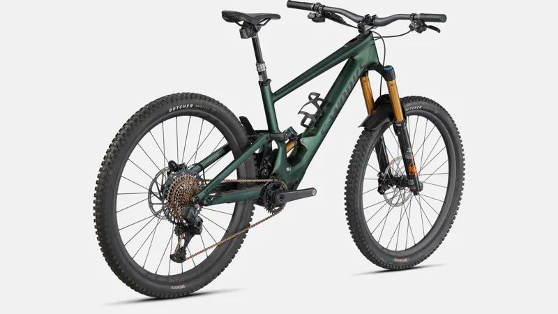 2022 S-Works Turbo Kenevo SL Electric Mountain Bike - Oak Green-6