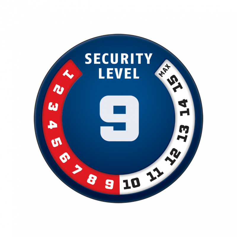 ABUS Frame Lock Shield 4750 XL Bicycle Lock - Black-1