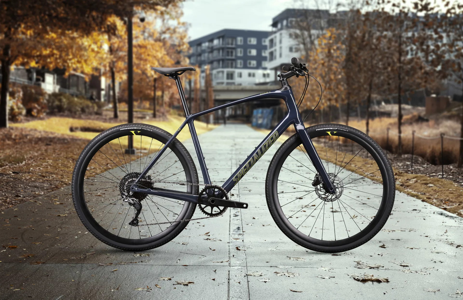 2022 Specialized Sirrus Step-Through EQ Hybrid Bike Green