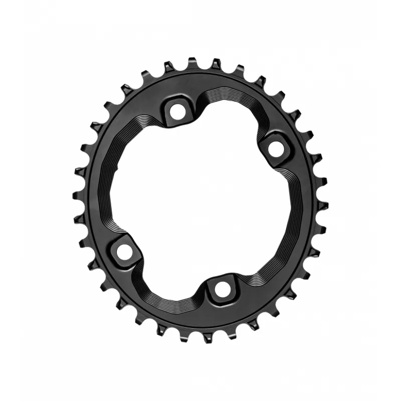 Absolute Black MTB Oval XT M8000/MT700 96BCD Chainring - Black