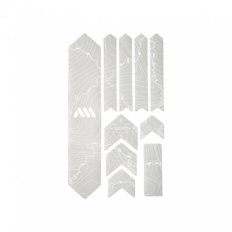 All Mountain Style Frame Guard Extra Frame Protection - Tracks White