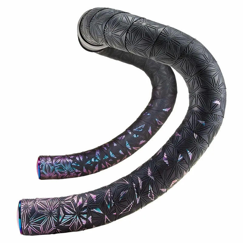 Supacaz Sticky Kush Star Fade Bar Tape - Oil Slick