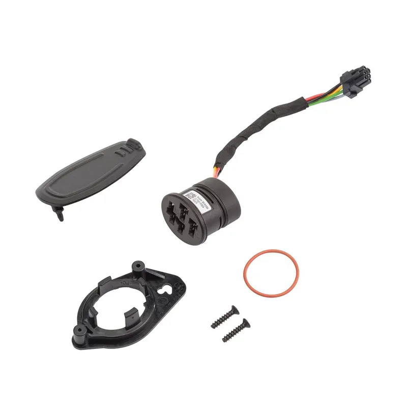 Bosch Bike Charging Socket Kit for PowerTube 100mm BCH288 - Black