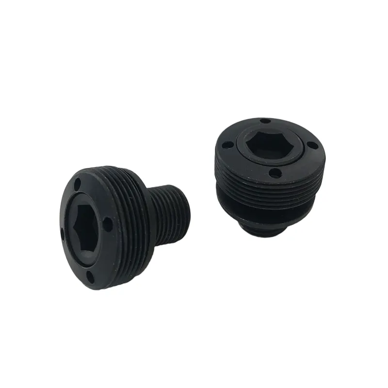 Bosch Miranda 2 x M12 Crank Bolt - Classic Plus - Black