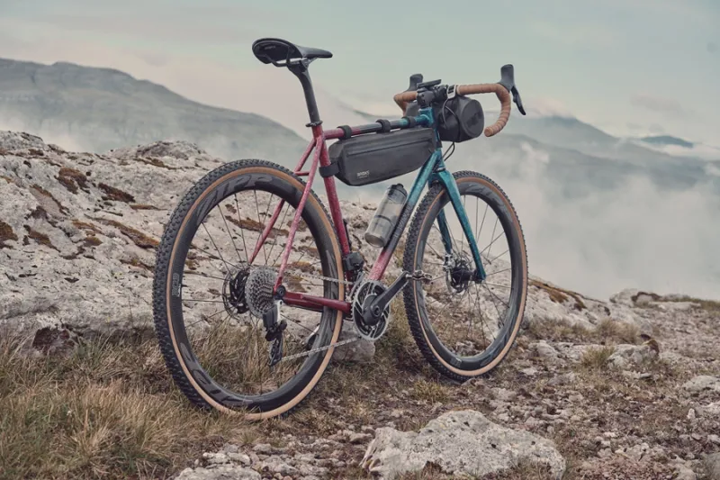 Brooks Scape Frame Bag - Mud Green-3