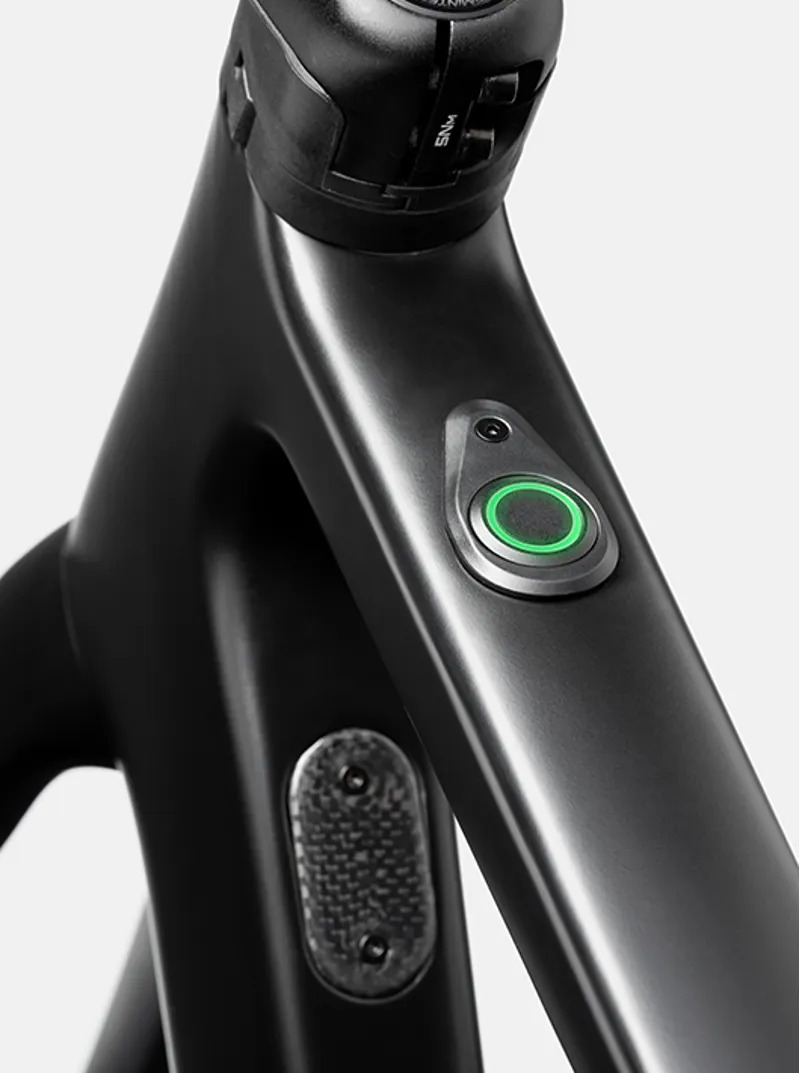 2021 Cannondale SuperSix Evo Neo 1 Mens Electric Road Bike - Graphite-5