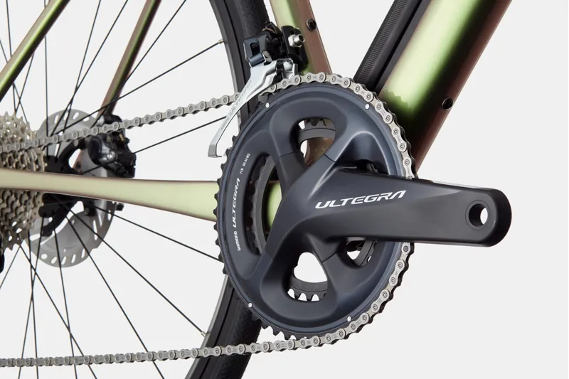 2023 Cannondale Synapse Carbon 2 RL Road Bike - Beetle Green-3