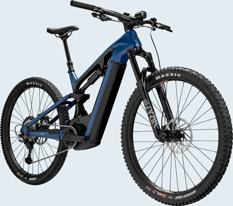 Cannondale Moterra Neo Carbon 1 Electric Mountain Bike - Blue - Size Medium-8
