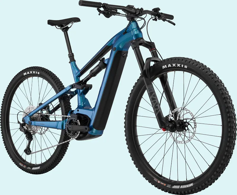 2024 Cannondale Moterra Neo 3 Electric Mountain Bike - Deep Teal