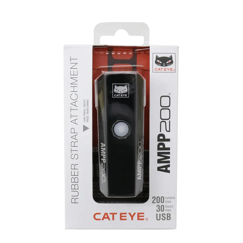 Cateye AMPP 200 Front Bicycle Light