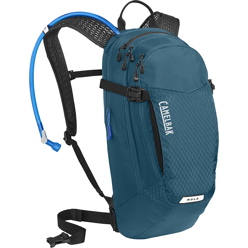 Camelbak Mule 12L Hydration Pack with 3L Reservoir - Moroccan Blue/Black