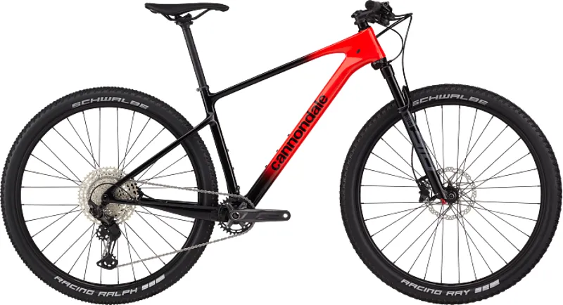 2021 Cannondale Scalpel Hardtail Carbon 4 Mountain Bike - Acid Red