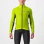 Castelli Squadra Stretch Mens Jacket - Electric Lime/Dark Grey