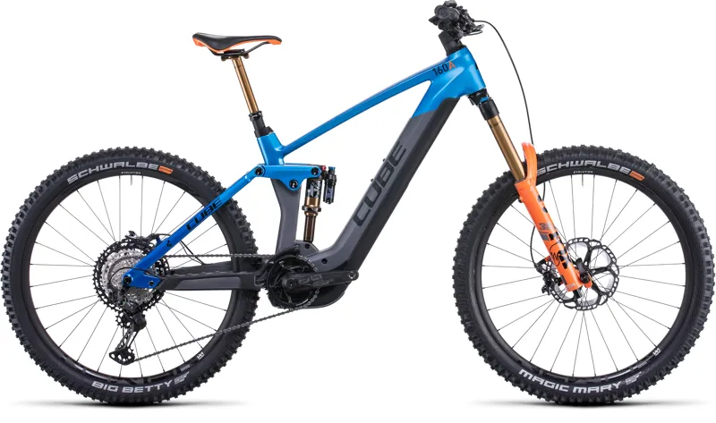 2022 Cube Stereo Hybrid 160 HPC 750 27.5 Electric Mountain Bike - Action Team
