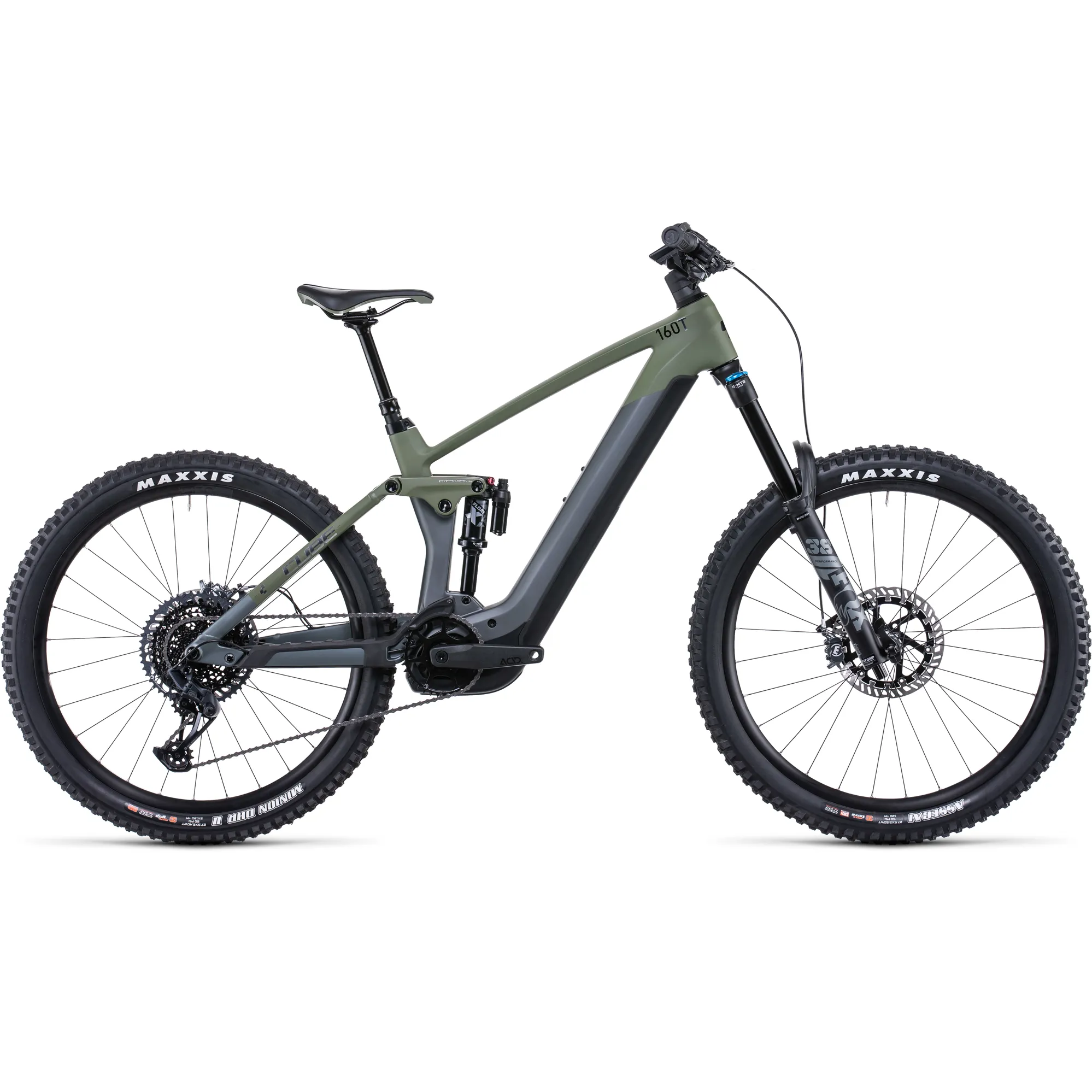 Shop Soiled: 2022 Cube Stereo Hybrid 160 HPC TM 750 inch Electric Mountain Bike Medium