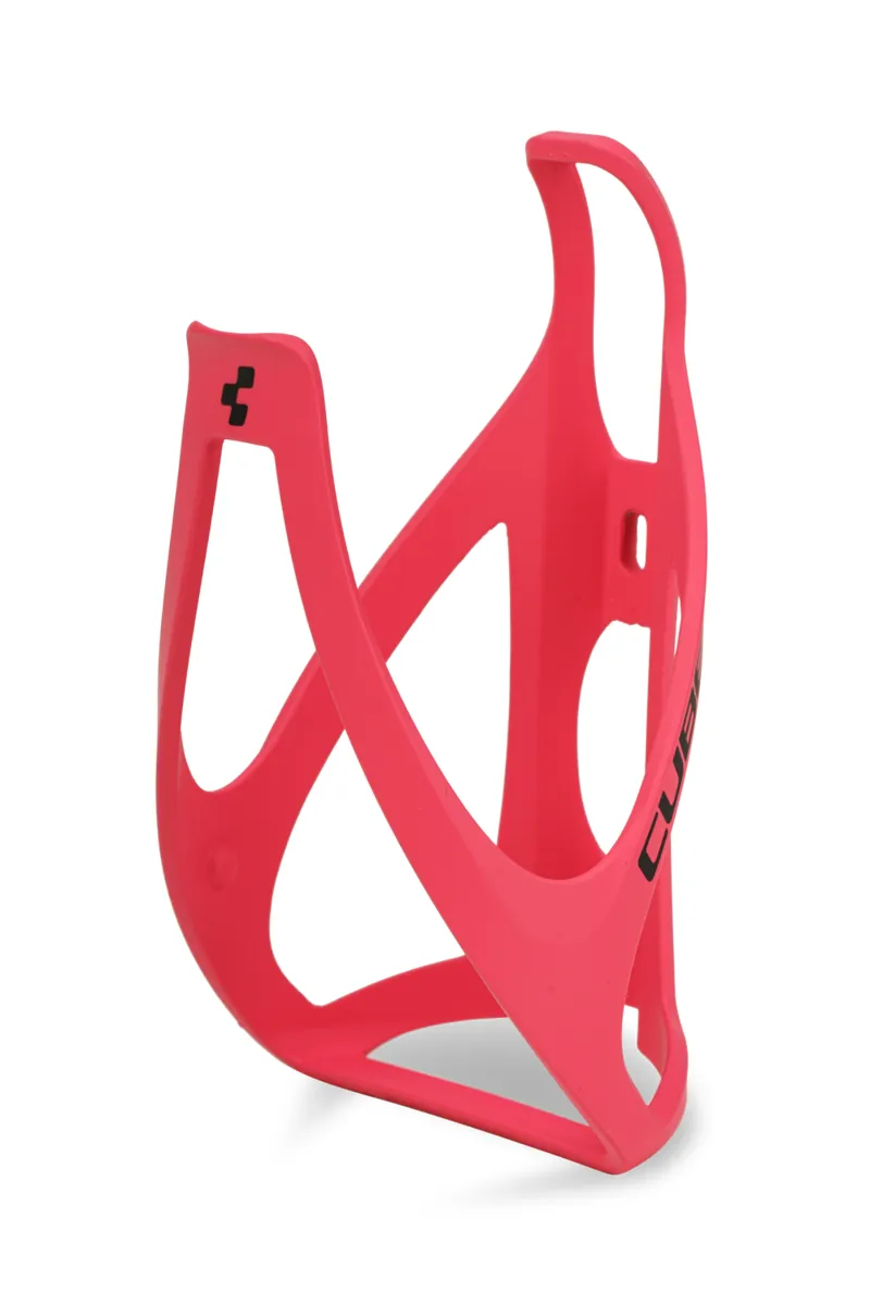Cube Bottle Cage HPP - Matte Coral/Black