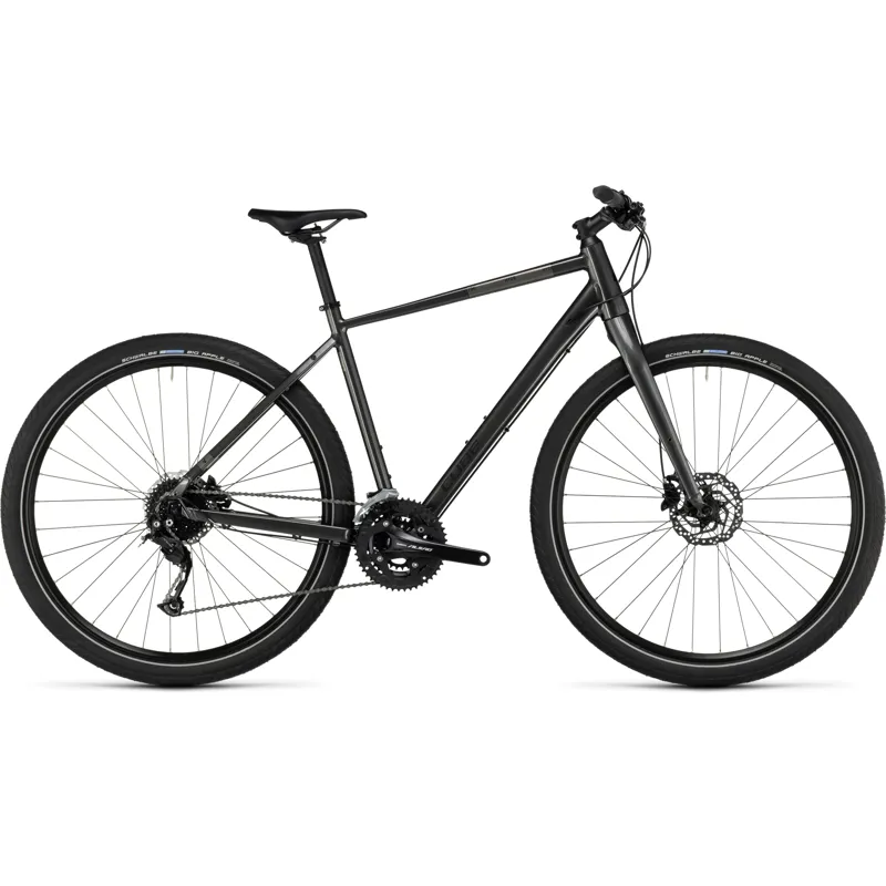 2024 Cube Hyde Hybrid Bike - Graphite/Black
