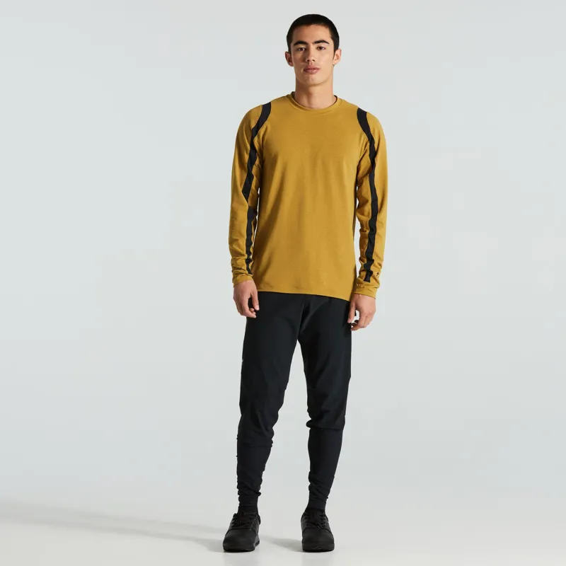 Specialized Trail Mens Long Sleeve Jersey - Harvest Gold