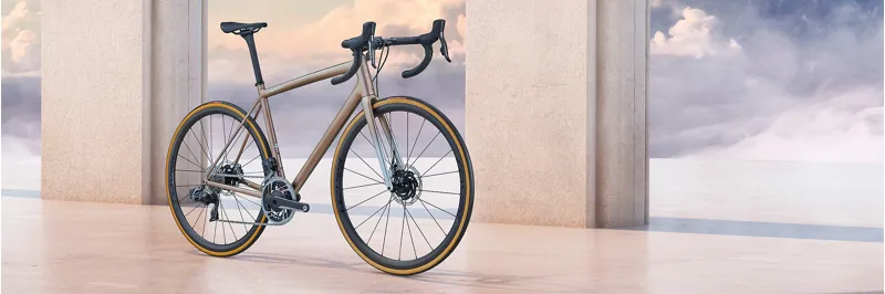 2021 S-Works Aethos SRAM Red eTap AXS Road Bike - Satin Flake Silver-7