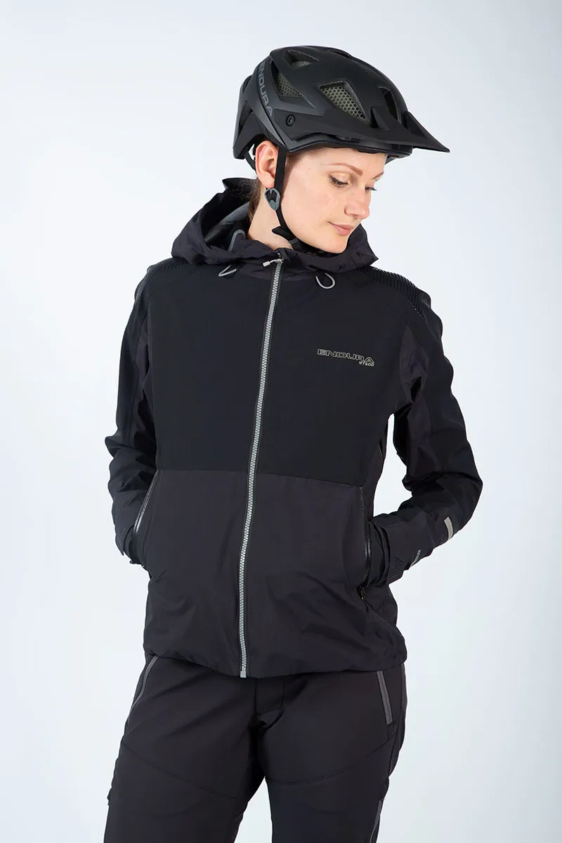 Endura MT500 Waterproof Womens Mountain Bike Jacket - Black-4