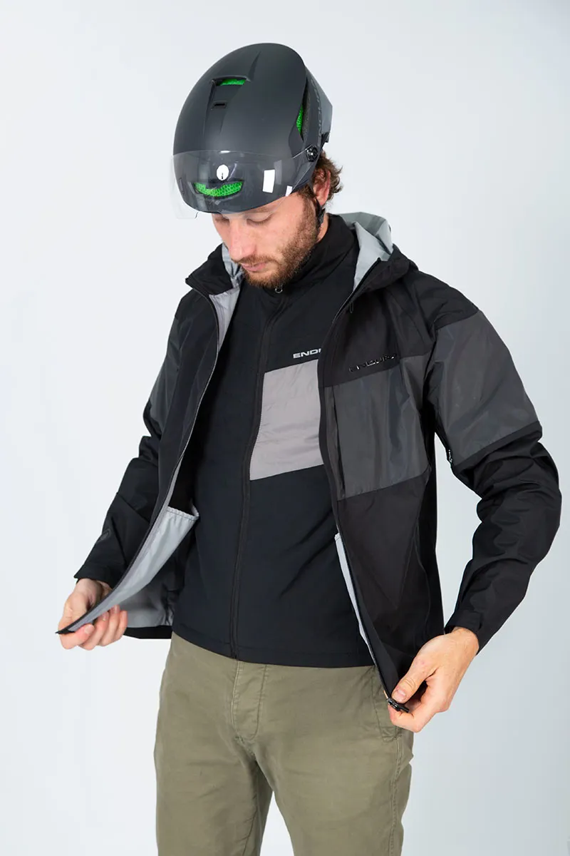 Endura Urban Luminite 3 in 1 II Mens Jacket - Black-3