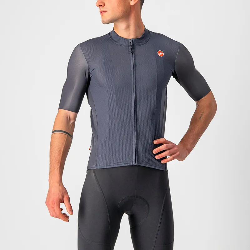Castelli Endurance Elite Mens Jersey - Dark Grey