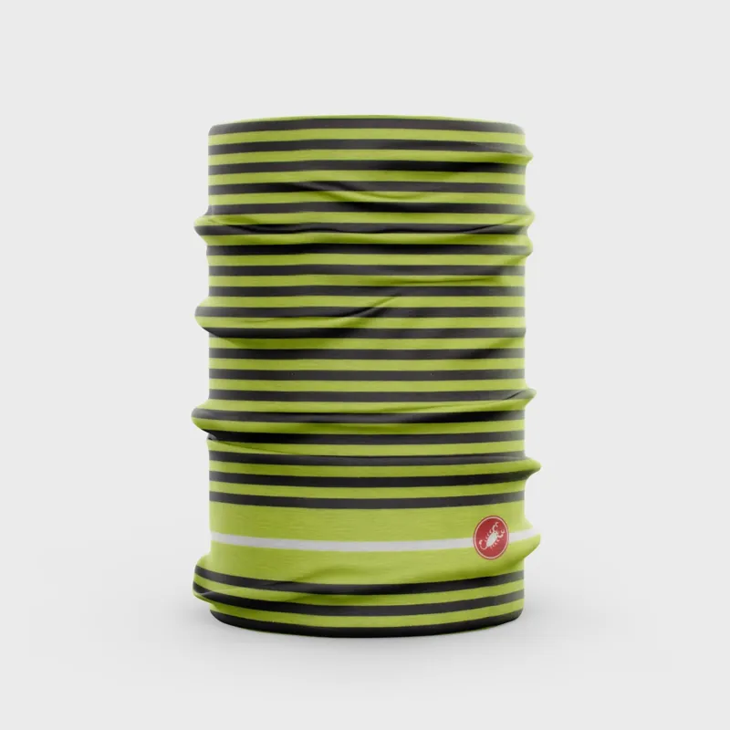 Castelli Light Head Thingy Buff - Electric Lime/Dark Grey/White
