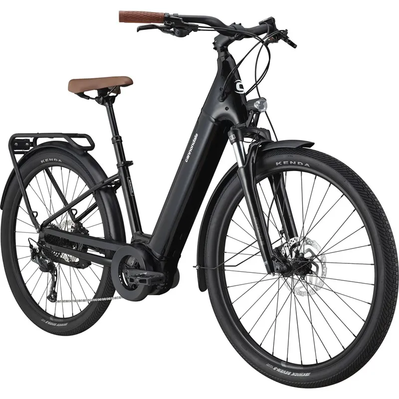 2021 Cannondale Adventure Neo 3 EQ Electric Hybrid Bike - Black-2