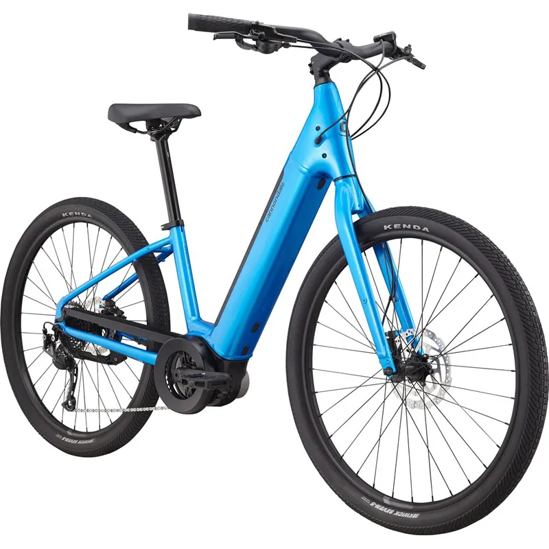 2023 Cannondale Adventure Neo 4 Electric Hybrid Bike - Electric Blue-2