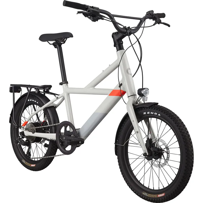 2024 Cannondale Compact Neo Electric Hybrid Bike - Chalk-1
