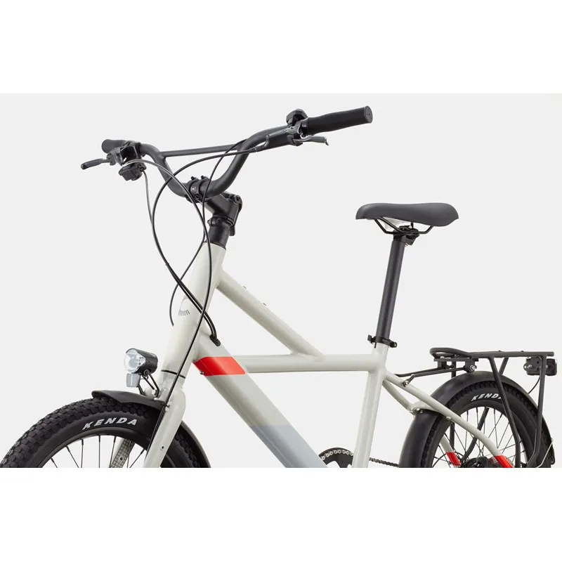 2024 Cannondale Compact Neo Electric Hybrid Bike - Chalk-4
