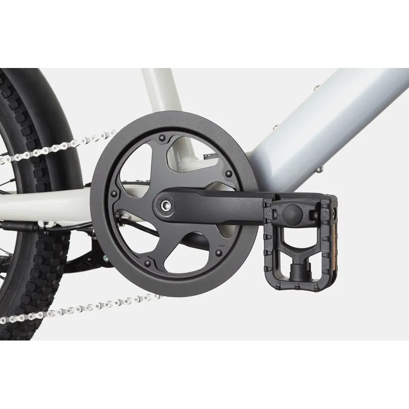 2024 Cannondale Compact Neo Electric Hybrid Bike - Chalk-6