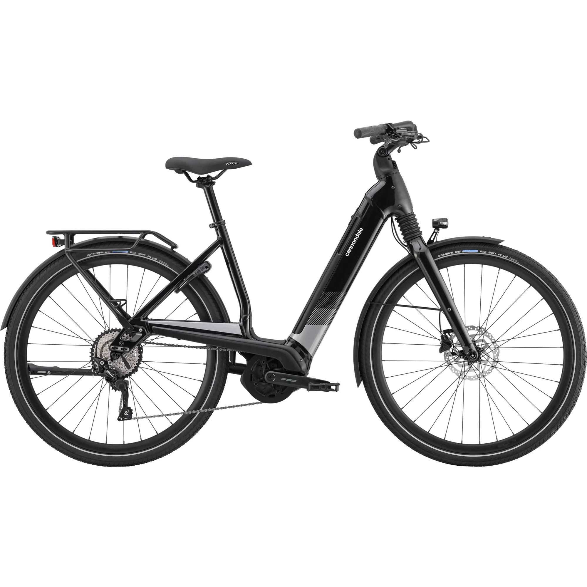 2023 Cannondale Mavaro Neo 5 Plus Electric Hybrid Bike Black