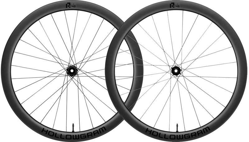 Hollowgram R45 CL 700c Wheelset Shimano - Black