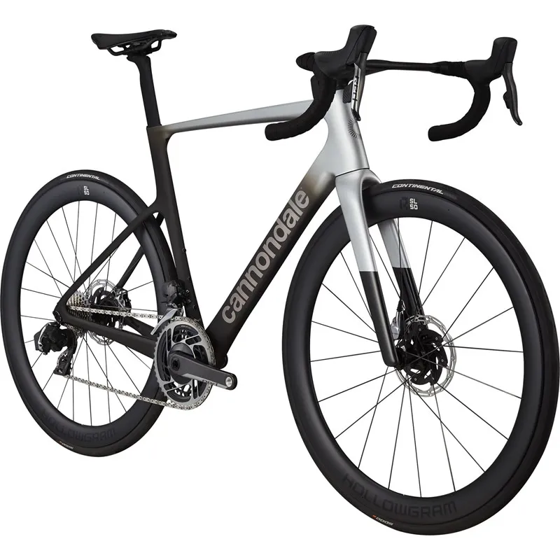 2024 Cannondale SuperSix Evo Hi-Mod 1 Road Bike - Mercury-1