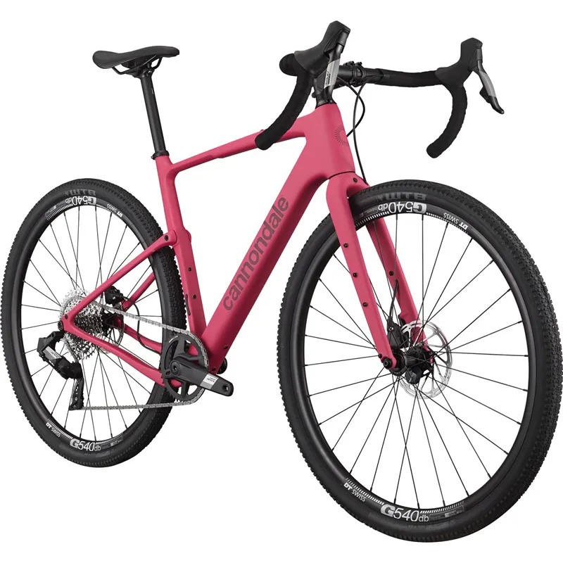 2023 Cannondale Topstone Carbon Apex AXS Gravel Bike - Orchid-1