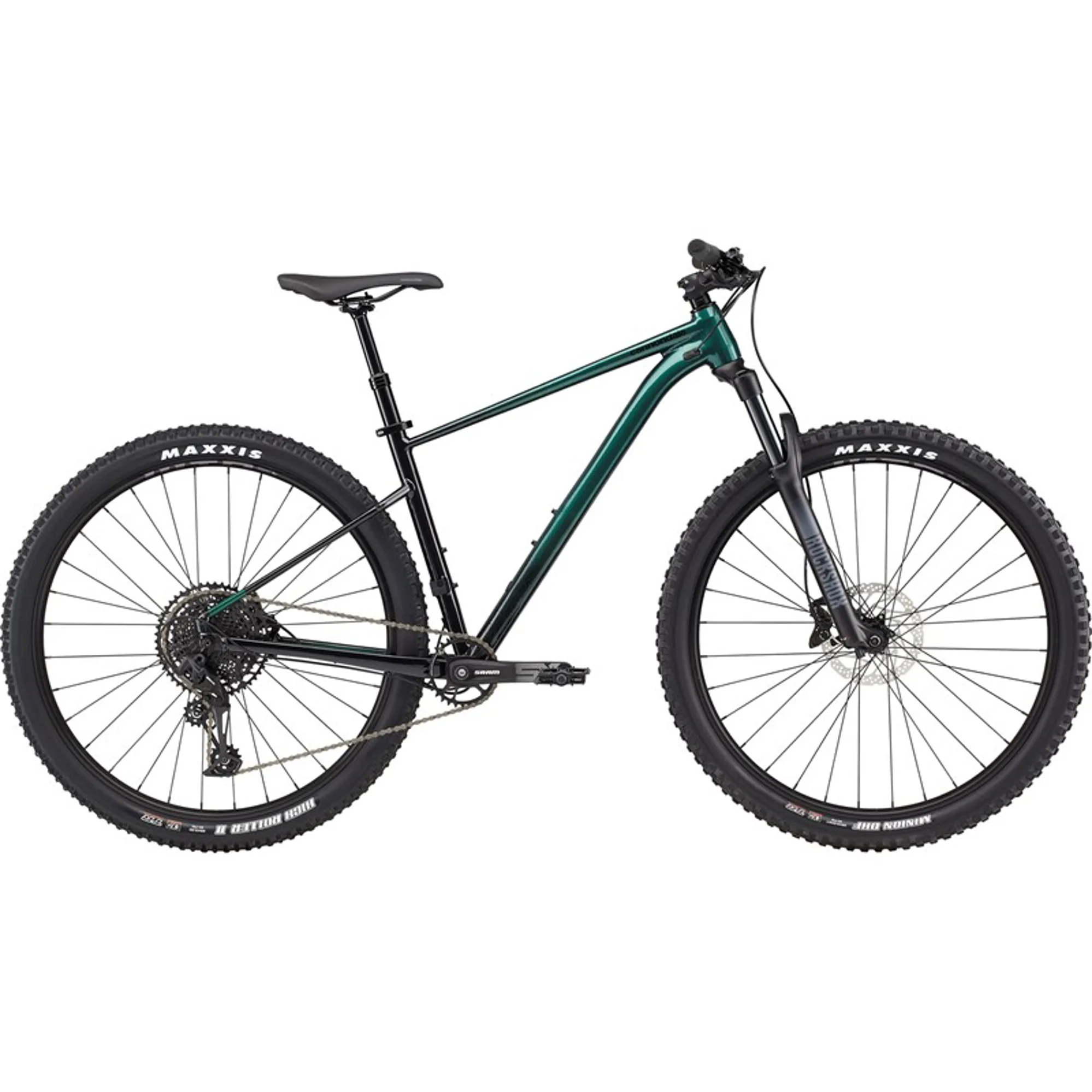 Green cannondale mountain bike sale