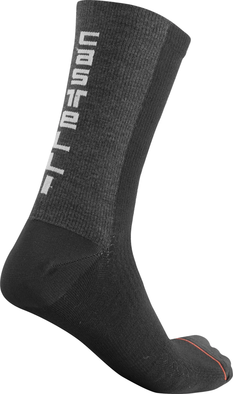 Castelli Bandito Wool 18 Socks - Black - Size Small/Medium