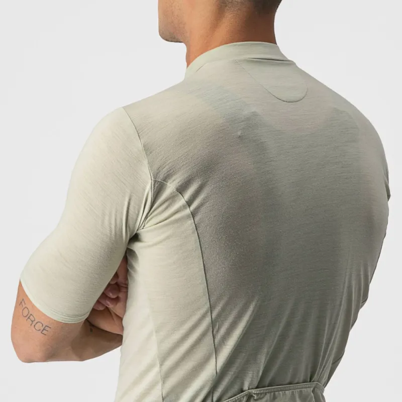 Castelli Essenza Mens Jersey - Desert Green-6