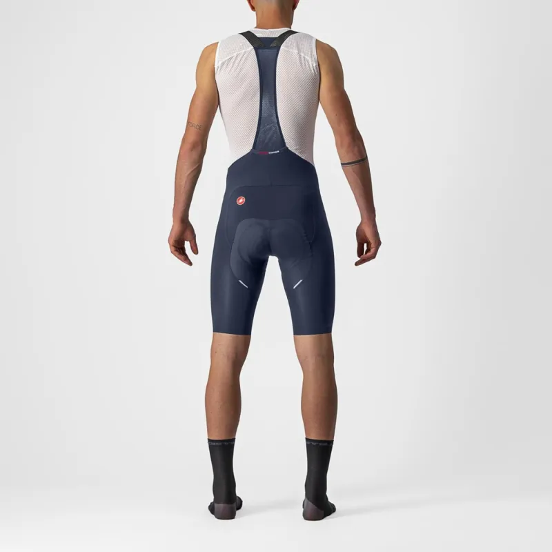 Castelli Free Aero RC Mens Bib Shorts Savile Blue