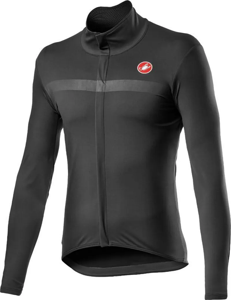 Castelli Goccia Mens Jacket - Dark Grey - Size Medium