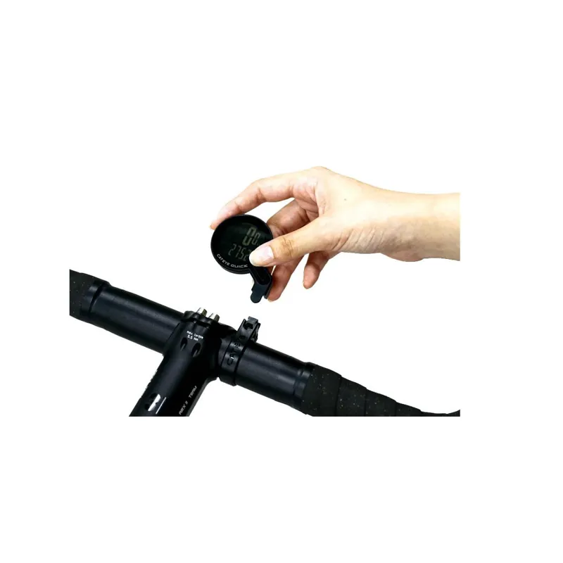 Cateye Quick Wireless Cycle Computer - Black-3