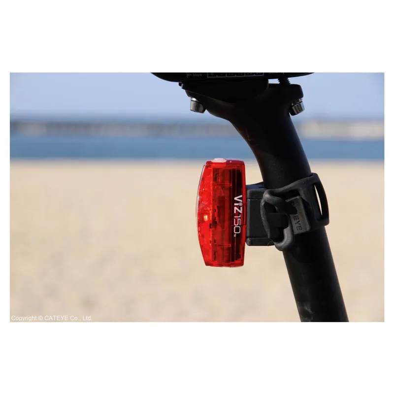 Cateye Viz 150 Rear Bicycle Light-3