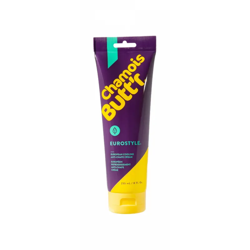 Chamois Butt'r Eurostyle European Cooling Anti Chafe Cream 235ml Tube
