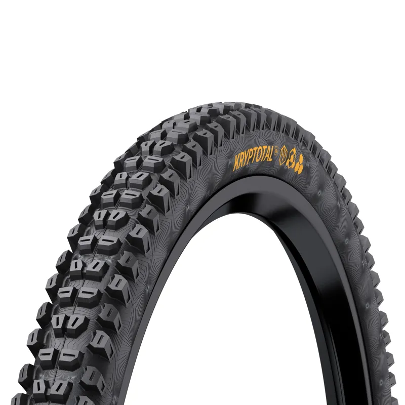 Continental Kryptotal Rear Trail Tyre Endurance Compound Foldable - Black/Black