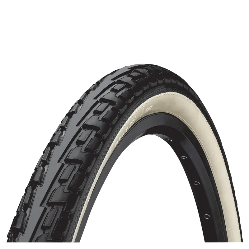 Continental Ride Tour 26 inch Tyre Wire Bead - Black/White